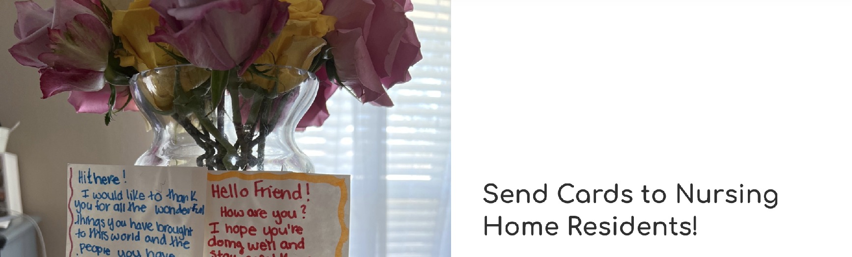 Flowers for Ann – Volunteer with Nursing Home Residents